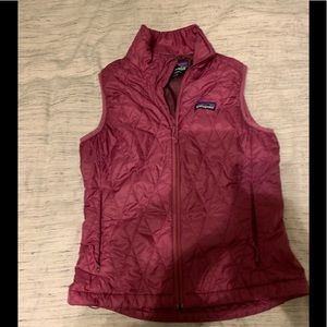 Patagonia Nano Puff Vest XS, fuschia